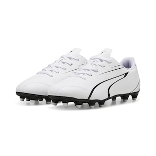 Foto 3 | Foto 3 | Tenis Para Fútbol Soccer Puma Vitoria Para Niño Blanco