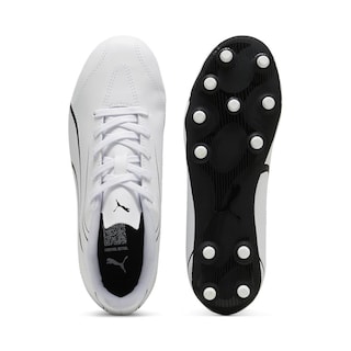 Foto 6 | Foto 6 | Tenis Para Fútbol Soccer Puma Vitoria Para Niño Blanco