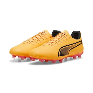 Foto 3 | Foto 3 | Tenis para Futbol Puma King Pro FG/AG Tacos Naranja Unisex