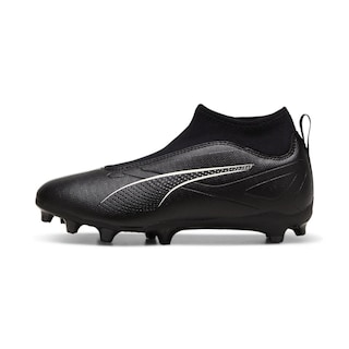 Foto 1 | Foto 1 | Tenis Para Fútbol Puma Ultra 5 Match Laceless Tacos Jr Para Niños Negro
