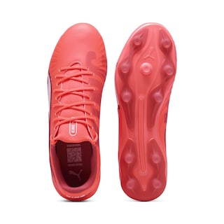 Foto 6 | Foto 6 | Tenis Para Futbol Puma King Match Fg/ag Tacos Unisex Naranja