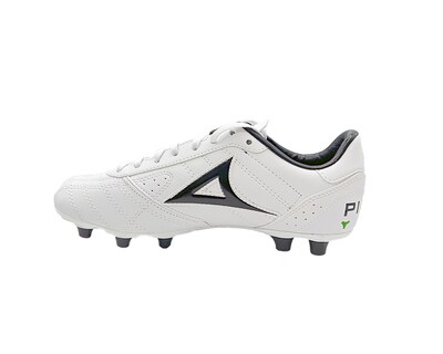 Foto 6 | Foto 6 | Pirma Tenis Brasil, Zapatos De Fútbol, Blanco Con Negro, Tacos De Goma