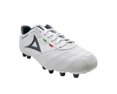 Foto 2 | Foto 2 | Pirma Tenis Brasil, Zapatos De Fútbol, Blanco Con Negro, Tacos De Goma