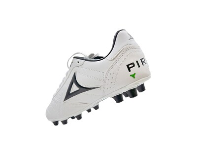 Foto 5 | Foto 5 | Pirma Tenis Brasil, Zapatos De Fútbol, Blanco Con Negro, Tacos De Goma