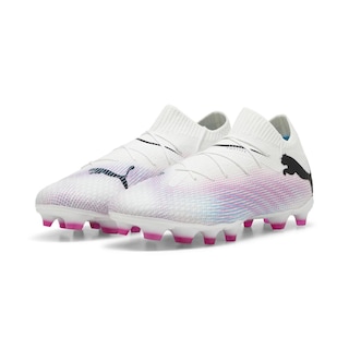 Foto 3 | Foto 3 | Tenis Para Fútbol Puma Future 7 Pro Tacos Para Hombre Blanco