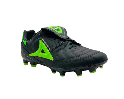 Foto 2 | Foto 2 | Tenis Pirma Brasil Zapatos De Fútbol Para Hombre Negro Con Verde Tacos Fg