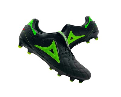 Foto 4 | Foto 4 | Tenis Pirma Brasil Zapatos De Fútbol Para Hombre Negro Con Verde Tacos Fg