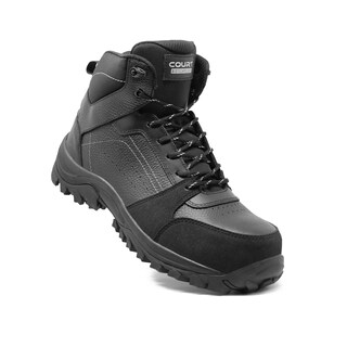 Foto 3 | Foto 3 | Bota Industrial De Piel Con Casco De Poliamida Court color Negro