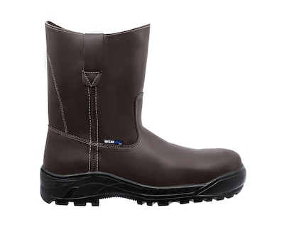 Foto 1 | Foto 1 | Bota de Seguridad Industrial Petrolera Tipo Ropper color Café - Cómoda y Dieléctrica