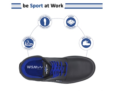 Foto 6 | Foto 6 | Zapato de Seguridad Dieléctrico Wsm 2953-dh color Negro - Cómodo Y Ligero