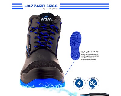 Foto 5 | Foto 5 | Zapato De Seguridad Industrial Wsm 2957-mt Color Negro - Cómodo Y Ligero