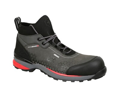 Foto 1 | Foto 1 | Tenis De Trabajo Swissbrand Vaud 640 Gris Para Hombre