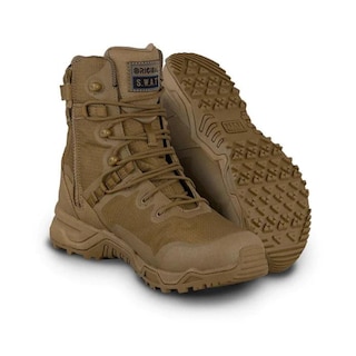 Foto 1 | Foto 1 | Botas Tácticas Original Swat Alpha Fury 8 Con Cierre Color Marrón Talla 25