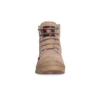 Foto 4 | Foto 4 | Bota Mujer Industrial Tactica Trabajo Vaquera Seguridad P05 Beige