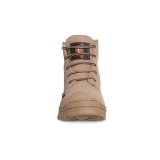Foto 4 | Foto 4 | Bota Mujer Industrial Tactica Trabajo Vaquera Seguridad P05 Beige
