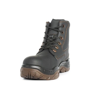 Foto 7 | Foto 7 | Botas de Seguridad de Piel Lisa Vanvien Wiz Negras para Hombre