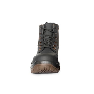 Foto 6 | Foto 6 | Botas de Seguridad de Piel Lisa Vanvien Wiz Negras para Hombre