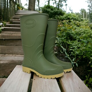 Foto 2 | Foto 2 | Bota Duramil Para Hombre Verde Militar