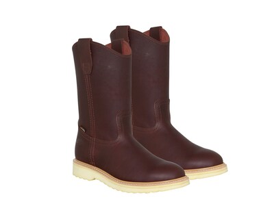 Foto 3 | Foto 3 | Bota De Trabajo Establo 507 Roper De Piel Shedron Grasso Suela Amarillo