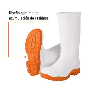 Foto 2 | Foto 2 | Bota Sanitarias Truper Blancas