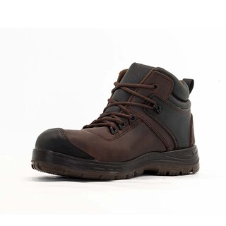 Foto 3 | Foto 3 | Bota De Seguridad Vanvien Omega Chocolate De Piel Encerada