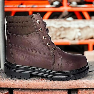 Foto 5 | Foto 5 | Botas Industriales Seguridad De Trabajo Hombre Cafe Uso Rudo Las Cuatas