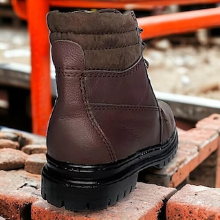 Foto 7 | Foto 7 | Botas Industriales Seguridad De Trabajo Hombre Cafe Uso Rudo Las Cuatas