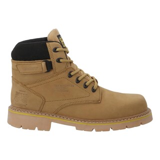 Foto 1 | Foto 1 | Bota Dielectrica Caribu 955 En Piel Color Paja Casco De Poliamida Nom 113 Bota Trabajo