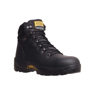 Foto 2 | Foto 2 | Botas Industriales Hombre Steel Boost Trabajo Negro