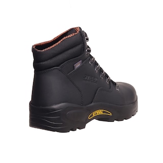 Foto 3 | Foto 3 | Botas Industriales Hombre Steel Boost Trabajo Negro
