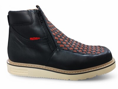 Foto 1 | Foto 1 | Bota Piletas Petatillo Negro/vino