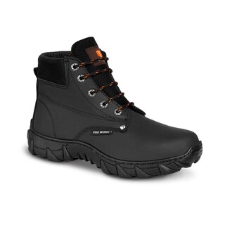 Foto 1 | Foto 1 | Botas Industrial Hombre Prowork Piel Comodas Trabajo Hiking Negro