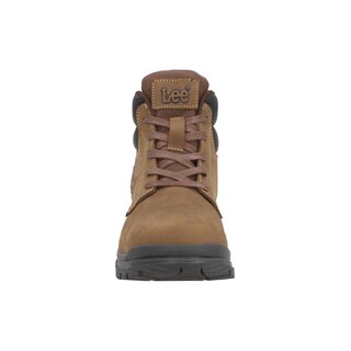 Foto 4 | Foto 4 | Bota Lee Hombre Industrial Comoda Ajustable Cafe