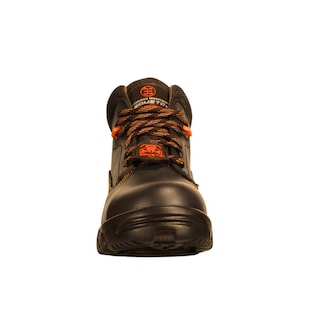 Foto 7 | Foto 7 | Botas Edubto 945 Cafe Naranja Industrial Dielectrica Piel