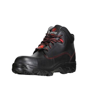Foto 6 | Foto 6 | Botas Edubto 945 Negro Rojo Industrial Dielectrica Piel