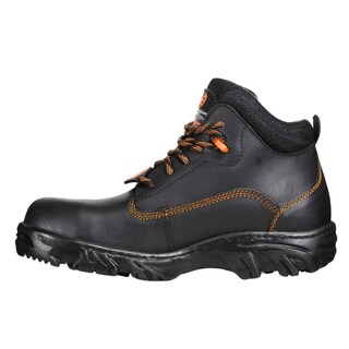 Foto 5 | Foto 5 | Botas Edubto 945 Negro Naranja Industrial Dielectrica Piel