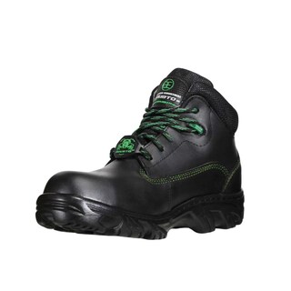 Foto 6 | Foto 6 | Botas Edubto 945 Negro Verde Industrial Dielectrica Piel