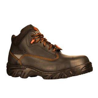 Foto 1 | Foto 1 | Botas Edubto 945 Cafe Naranja Industrial Dielectrica Piel