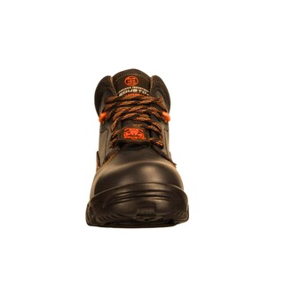 Foto 7 | Foto 7 | Botas Edubto 945 Cafe Naranja Industrial Dielectrica Piel
