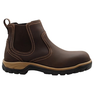 Foto 1 | Foto 1 | Botas Industriales Exterior Piel Color Café Para Hombre De Rbmove