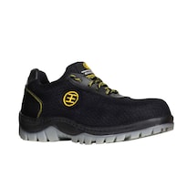 Tenis Edubto 895 Gris Negro Amarillo Dielectrico