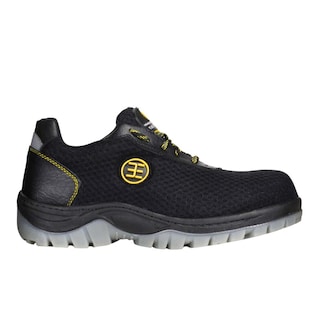Foto 2 | Foto 2 | Tenis Edubto 895 Gris Negro Amarillo Dielectrico
