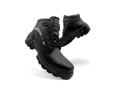 Foto 4 | Foto 4 | Bota Caribu Pro Series 970 De Seguridad De Piel Negra, Suela Resistente