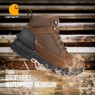 Foto 5 | Foto 5 | Botas De Trabajo Carhartt Ironwood Impermeables Para Hombre, 6 Pulgadas, Color Marrón - Venta Internacional.