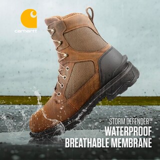 Foto 5 | Foto 5 | Botas De Trabajo Carhartt Ironwood Impermeables Para Hombre, Color Marrón, 12 M - Venta Internacional.