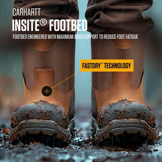 Foto 6 | Foto 6 | Botas De Trabajo Carhartt Ironwood Impermeables Para Hombre, 13 M, Color Marrón - Venta Internacional.
