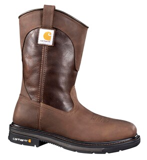 Foto 1 | Foto 1 | Botas Carhartt Wellington, Punta Cuadrada De Seguridad, Cuero, Trabajo - Venta Internacional.