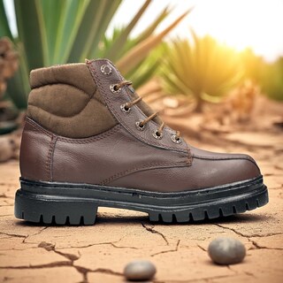 Foto 8 | Foto 8 | Botas Industriales Seguridad De Trabajo Hombre Cafe Uso Rudo Las Cuatas Zapaterias.