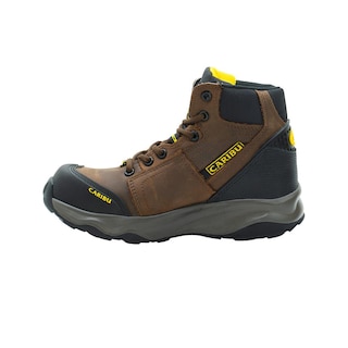 Foto 2 | Foto 2 | Bota Outdoor Para Hombre Piel Café Suela Antiderrapante Cafe