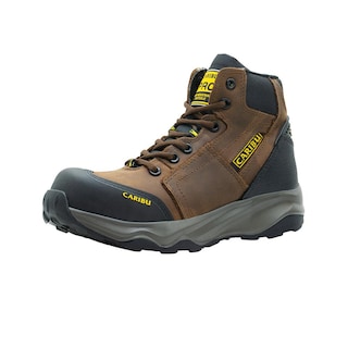 Foto 4 | Foto 4 | Bota Outdoor Para Hombre Piel Café Suela Antiderrapante Cafe